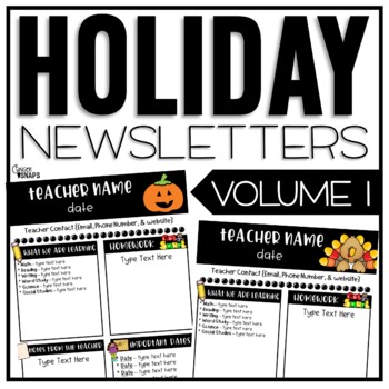 Autumn Newsletter Templates Free