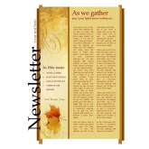 Autumn Newsletter Templates Free