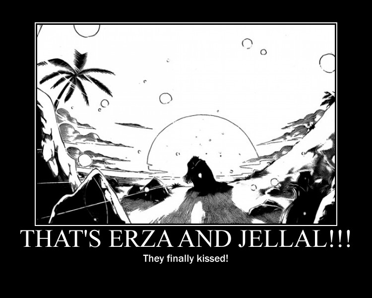 Fairy Tail Jellal And Erza Kiss