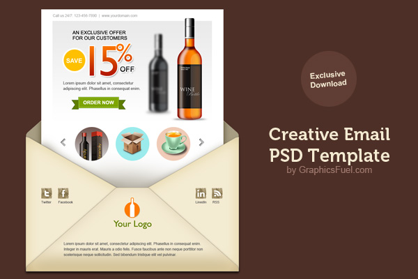 Free Newsletter Templates Psd