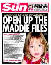 Newspaper Front Page The Sun